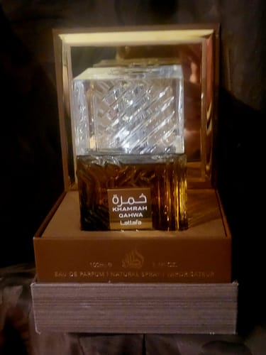 Customer photo review of Khamrah Qahwa Lattafa Perfumes 100ml
