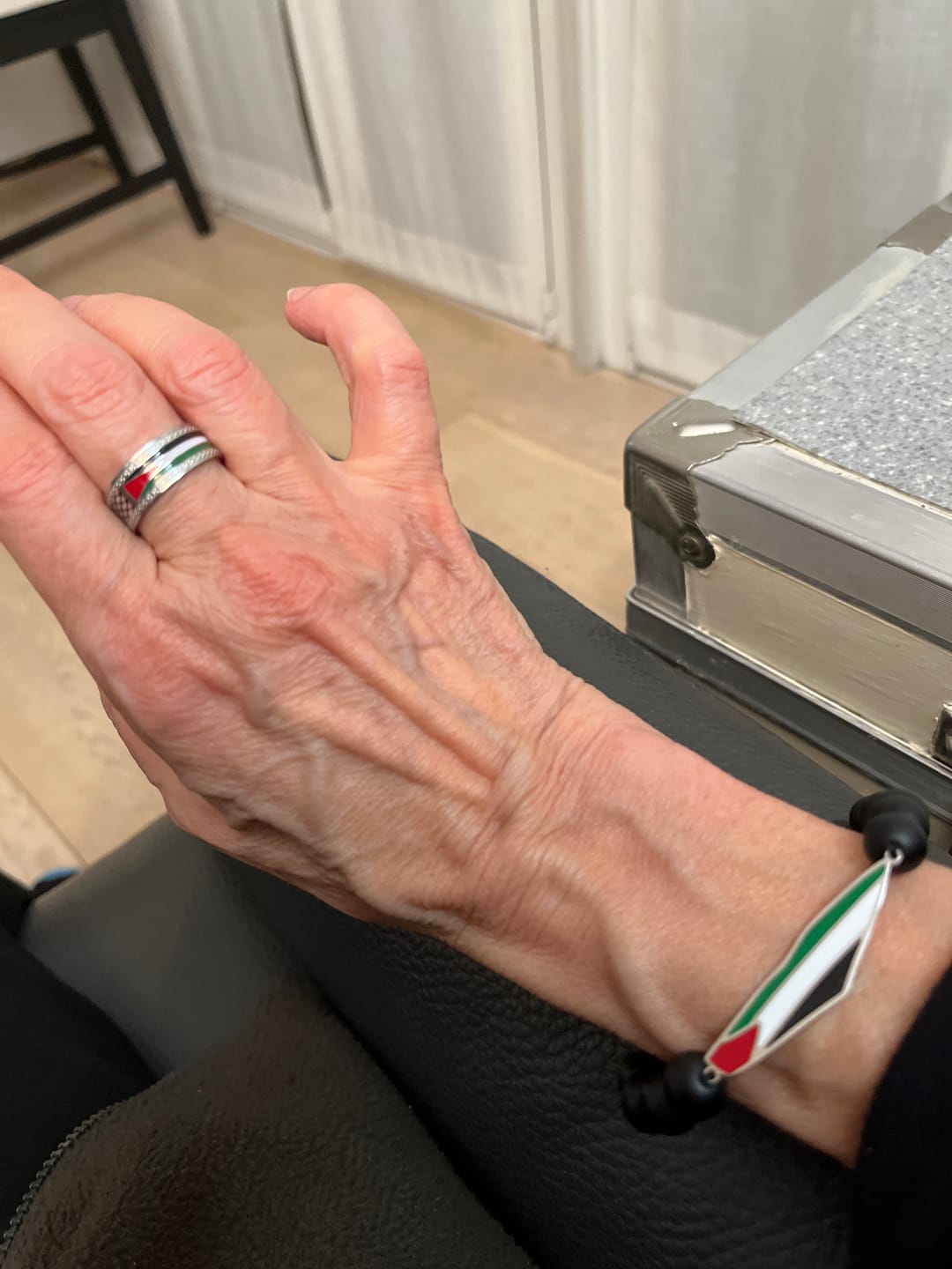 Customer photo review of Palestine Bead Bracelet
