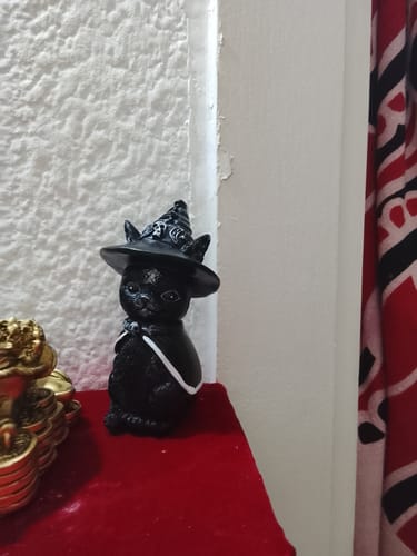 Customer photo review of Figura Gato Mágico || Protección - Conexión Espiritual