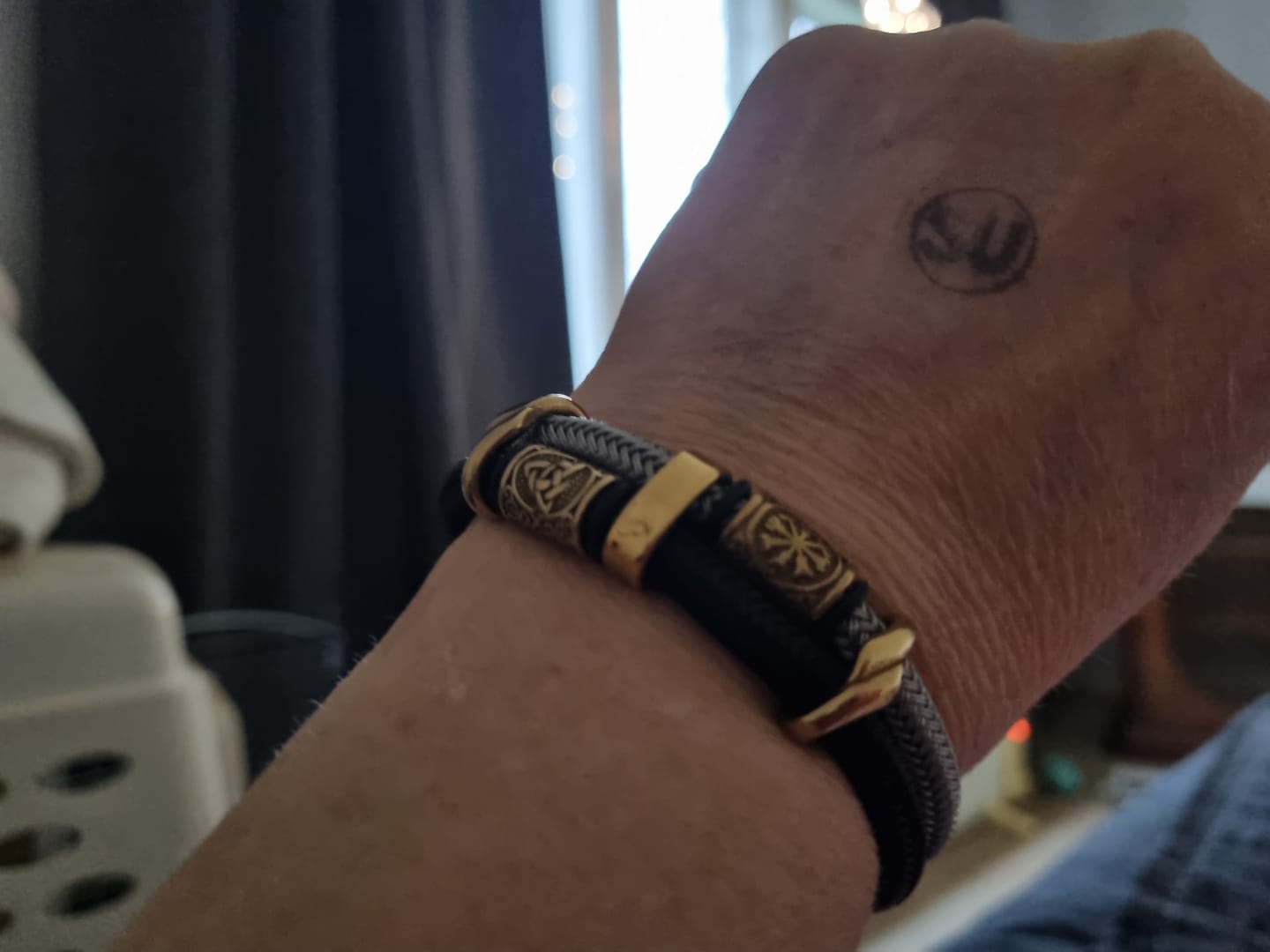 Customer photo review of Limited Edition Vikings Bracelet