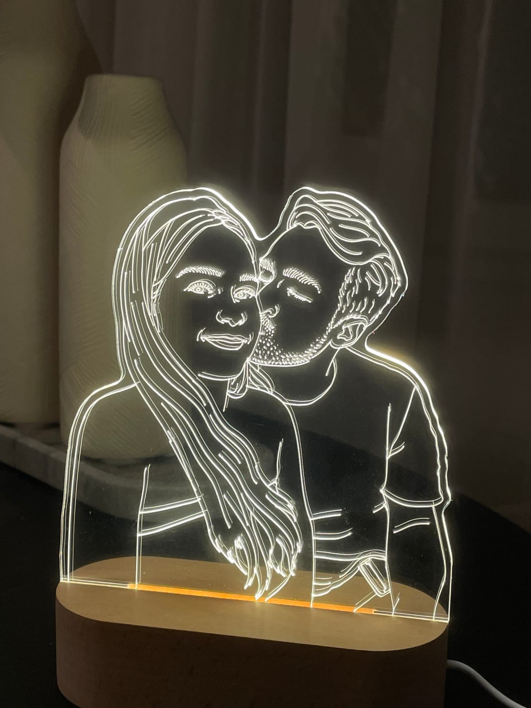 Customer photo review of De Lampiece Lamp