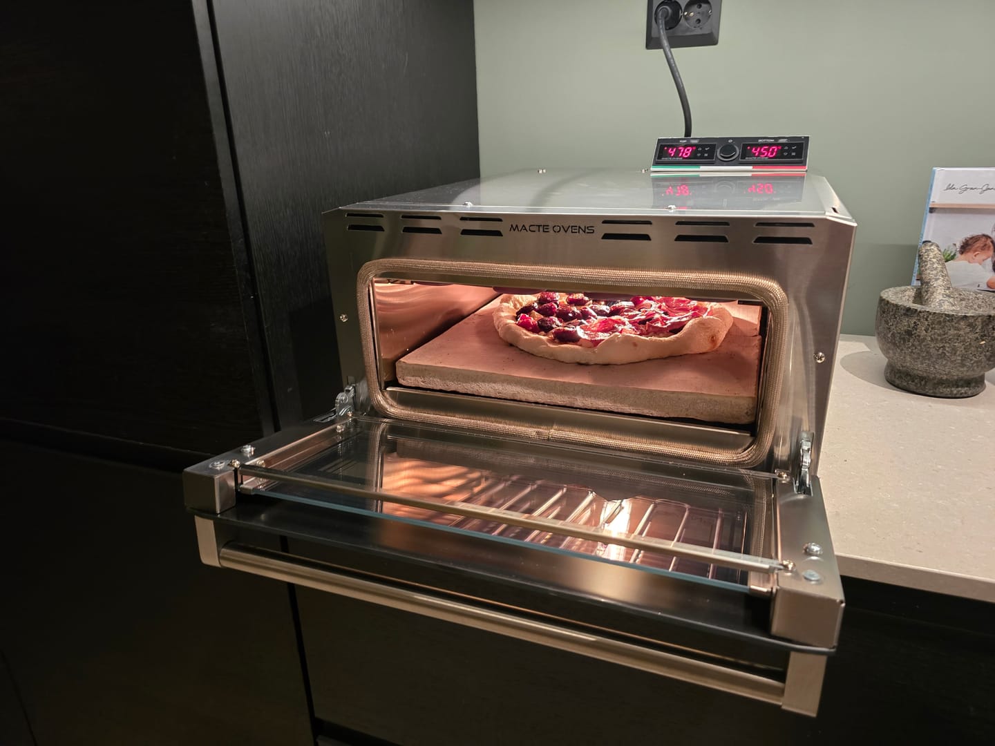Customer photo review of Macte Ovens Voyager TWIN ADVANCED| Forno pizza elettrico