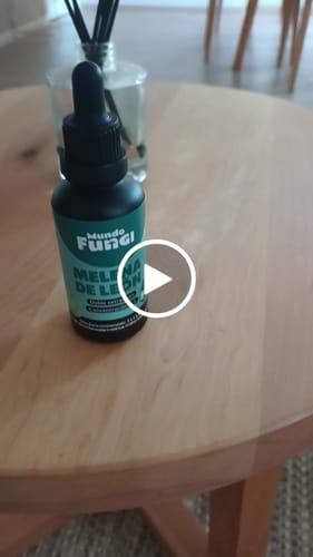 Customer video review of Gotas de Melena de León - Ultra concentrado 50ML
