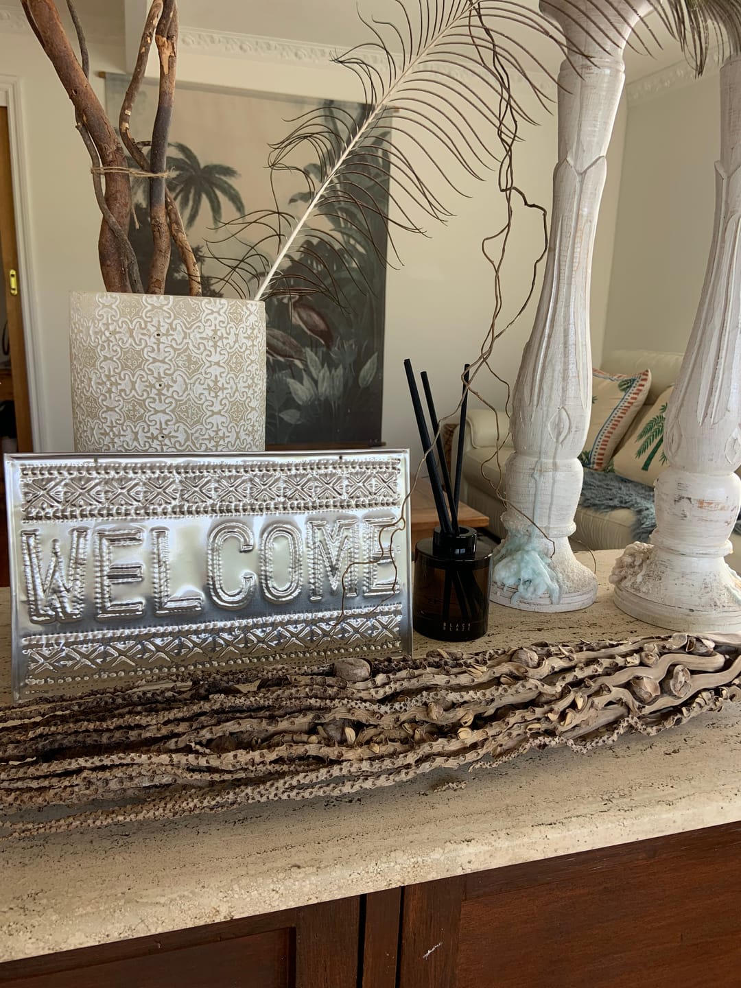 Customer photo review of Sunset Embers Reed Diffuser