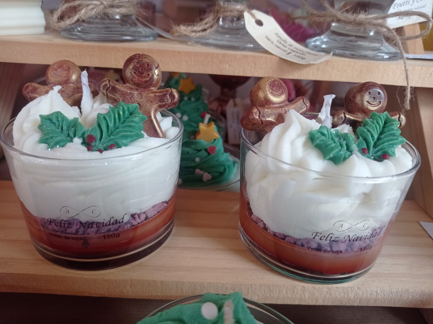 Customer photo review of Colorante líquido para velas MARRÓN