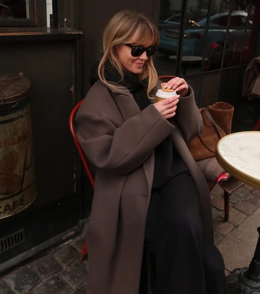 Customer photo review of Colette Maxi Coat