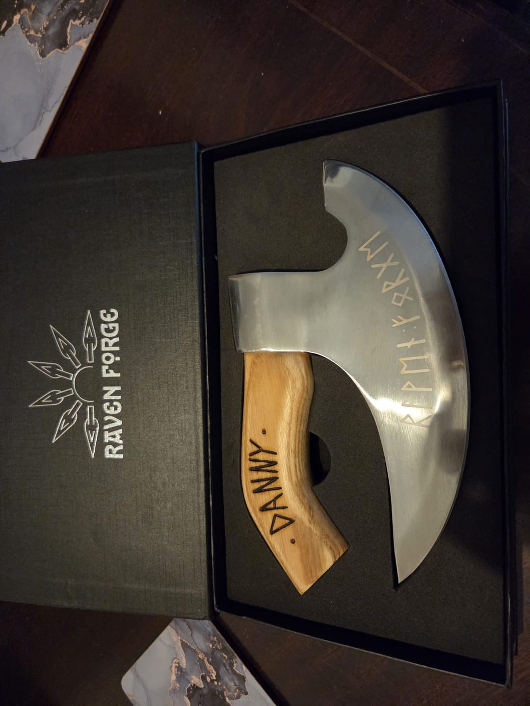 Customer photo review of The Original Pizza Axe
