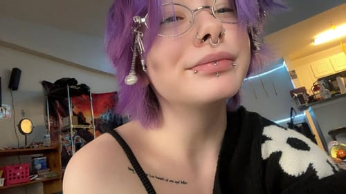 Customer photo review of Fairy Eyeglasses