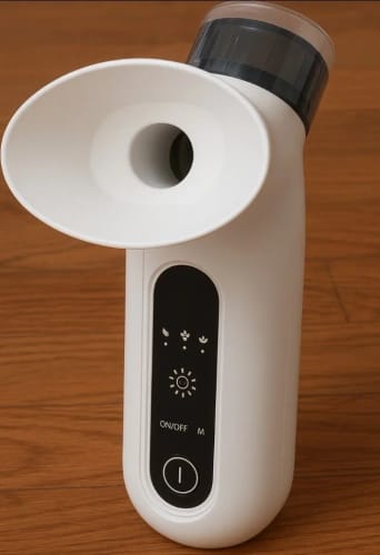 Customer photo review of VapOculaire™ - Buse vapeur pour hydrater les yeux secs et le visage
