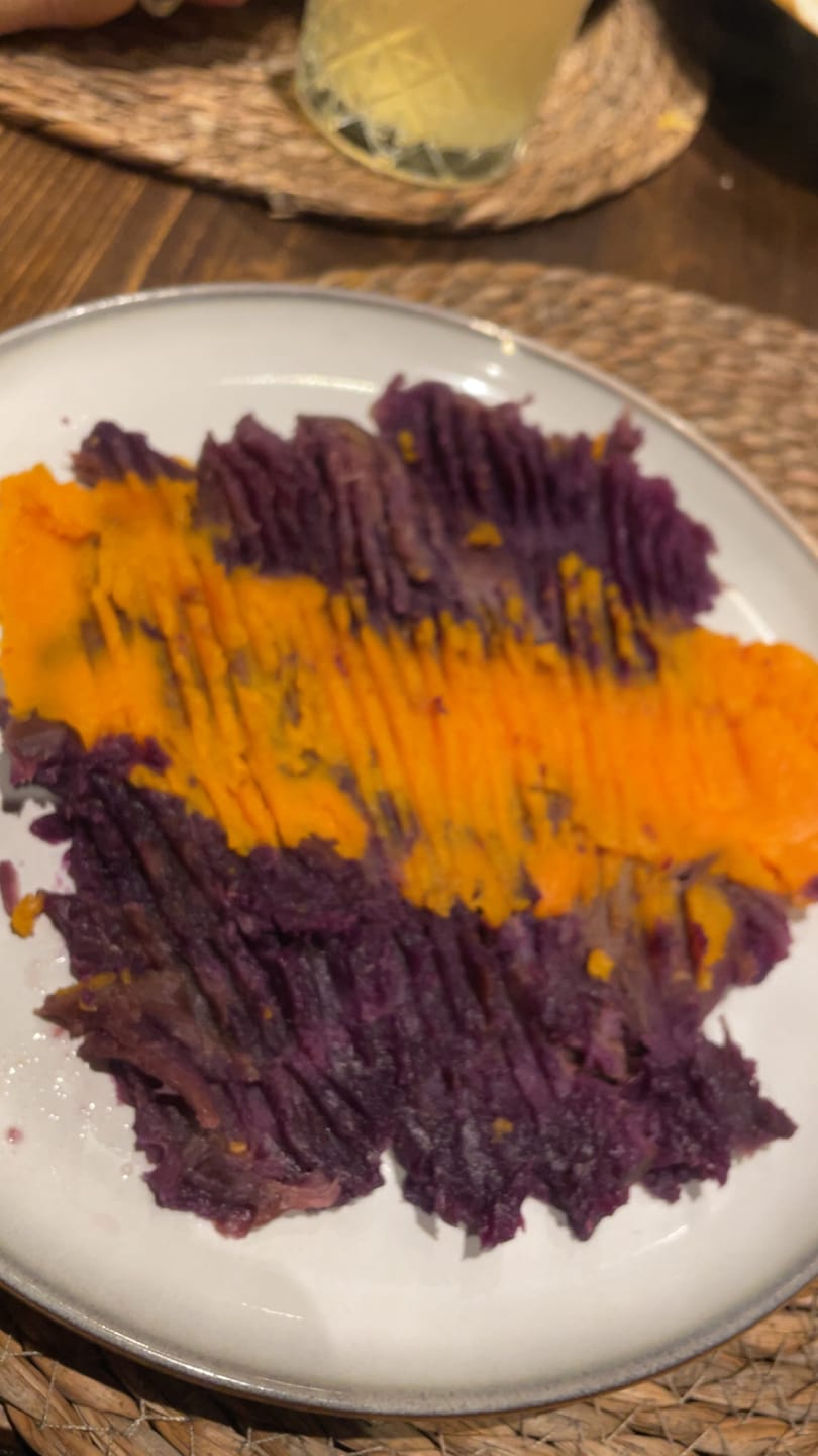 Customer photo review of Süsskartoffel violett "Okinawa" Bio & Demeter