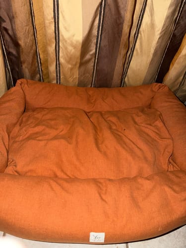 Customer photo review of Divanetto Mattias Caramello (Soft Touch)