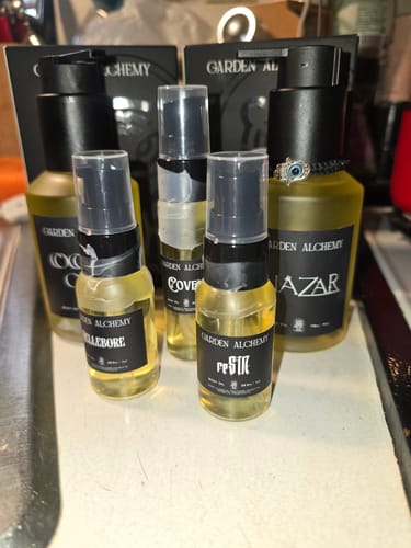 Customer photo review of HELLEBORE BODY OIL