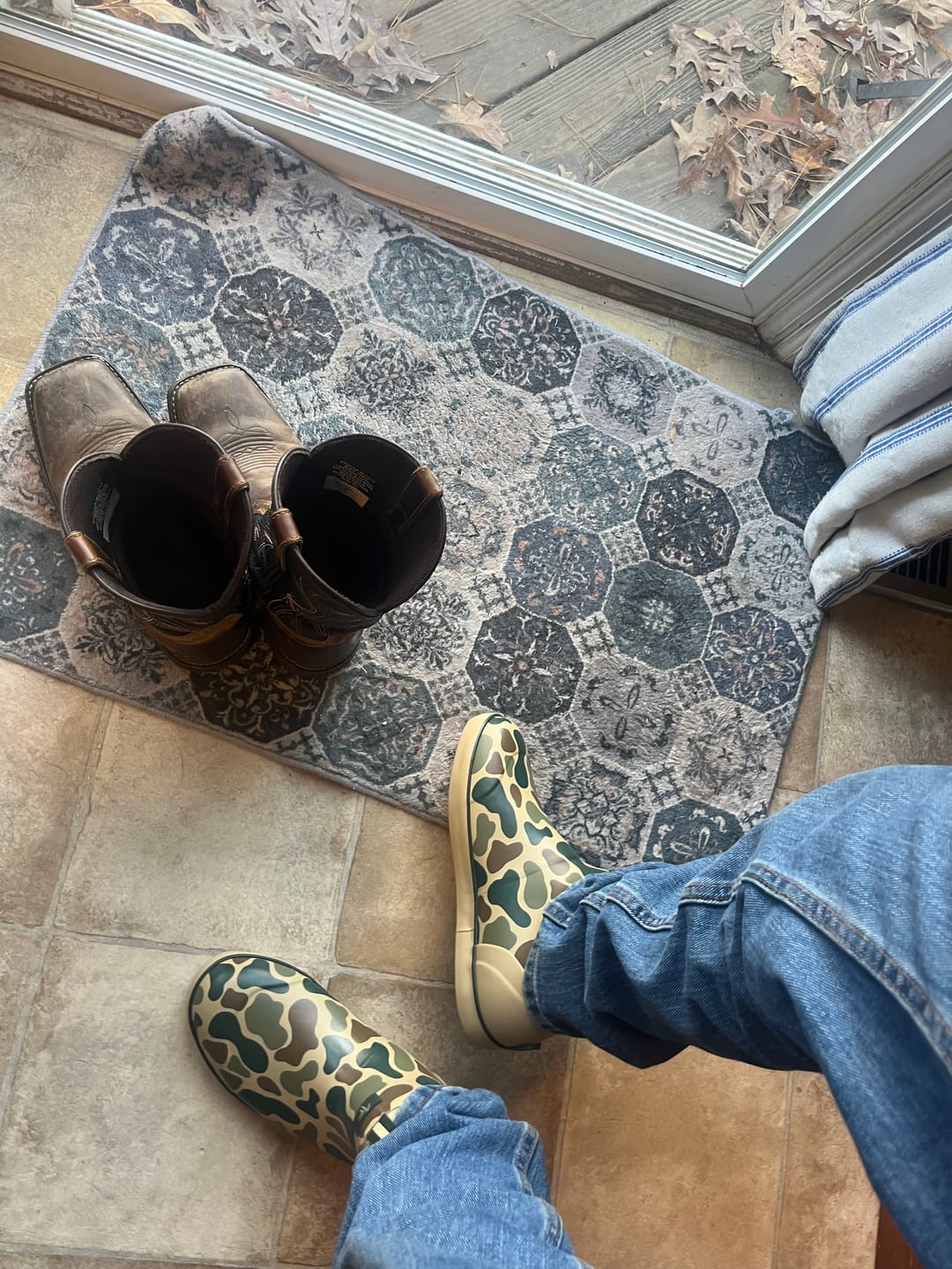 Customer photo review of AF Waterproof Deck Boots