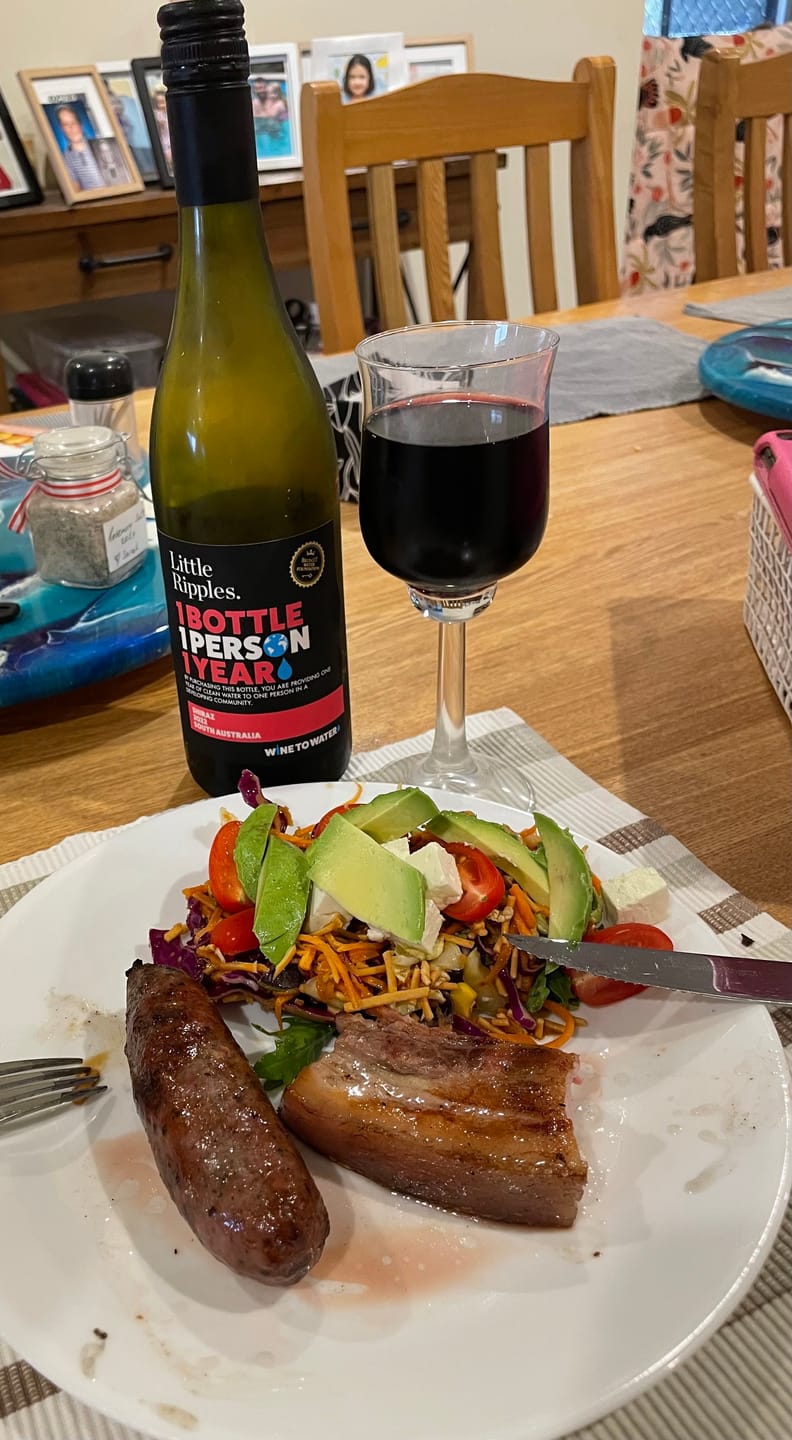 Customer photo review of Shiraz - Single Bottle