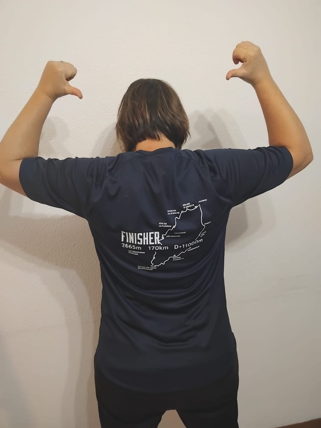 Customer photo review of T-shirt sport TMB® Tour du Mont-Blanc
