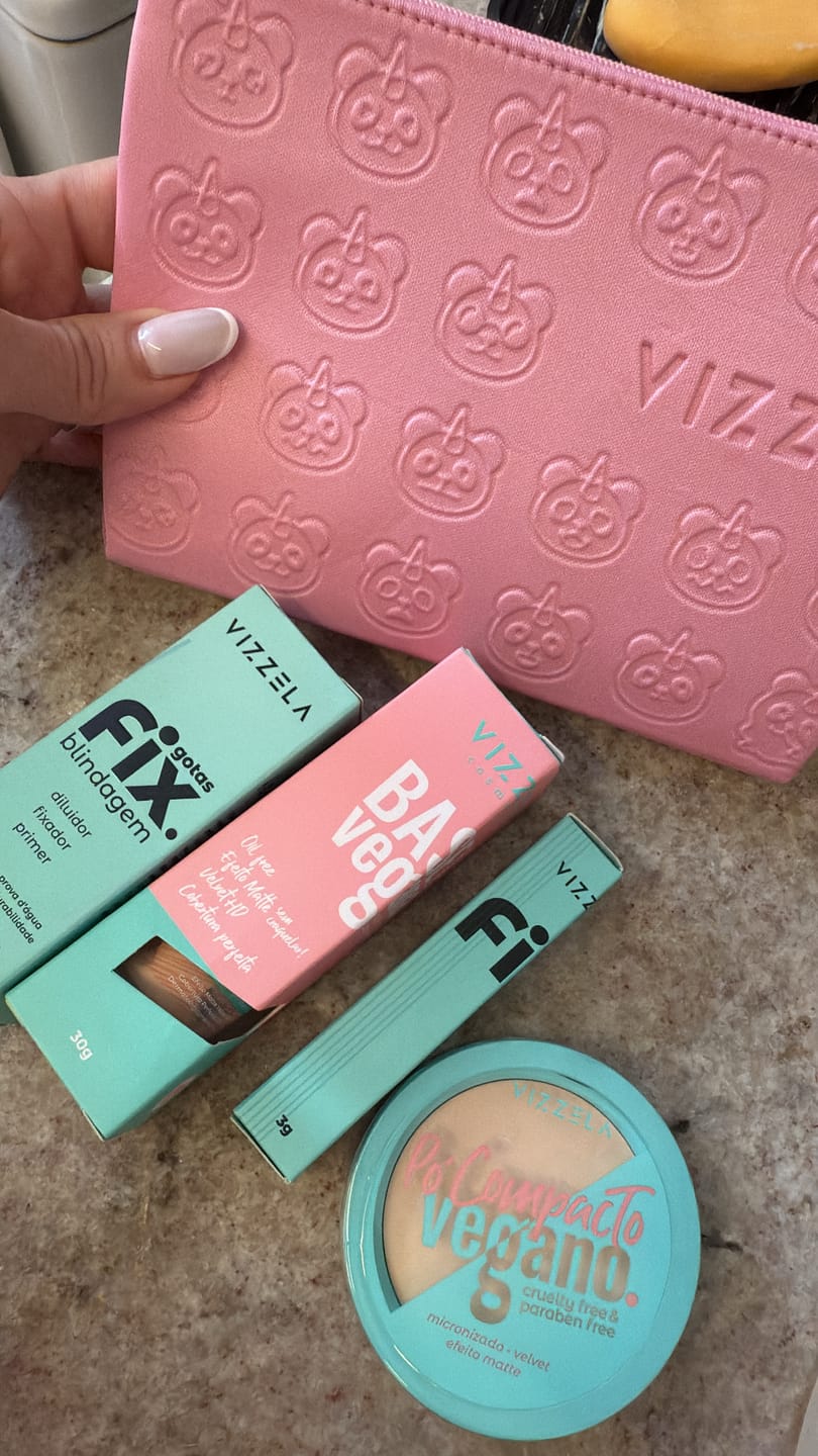Customer photo review of Pó Compacto Vizzela