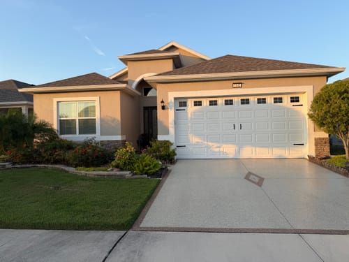 Customer photo review of Complete Garage Accent Set Hinges, Handles & Windows (22-PCS)