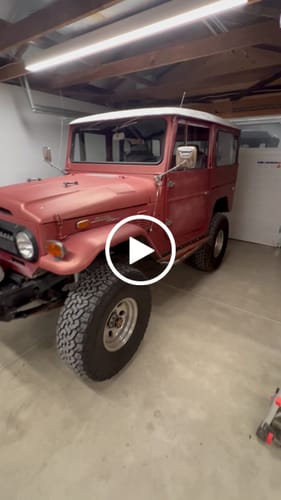 Customer video review of Toyota FJ40 FJ45 Land Cruiser Front EZ Lift Hood Struts