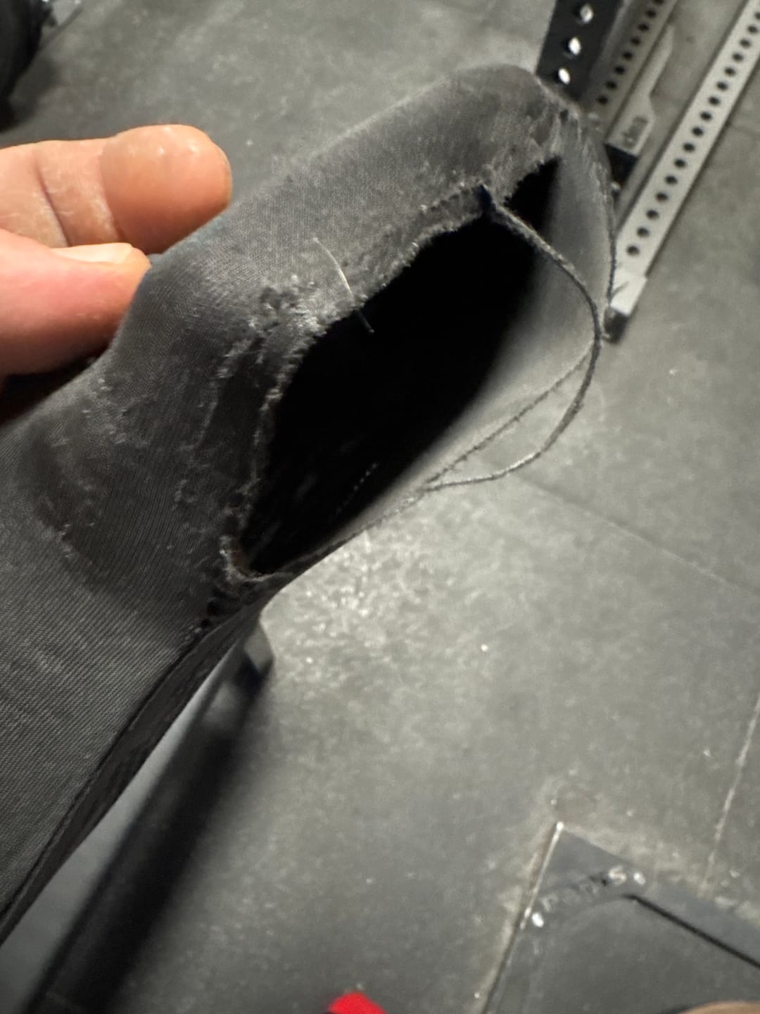 Customer photo review of Riot Deadlift Slippers - IPF Legal