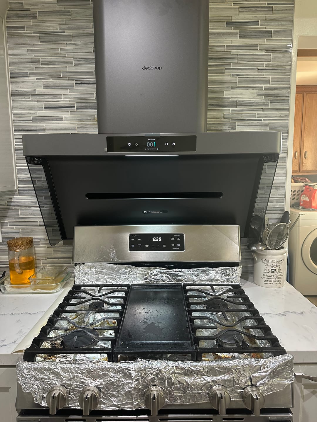 Customer photo review of Arspura 36'' P1 IQV Range Hood