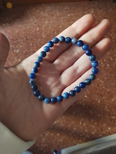 Customer photo review of Pulsera Sodalita - 6mm || Comunicación - Concentración