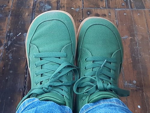 Customer photo review of Maple - Barefoot Shoes
