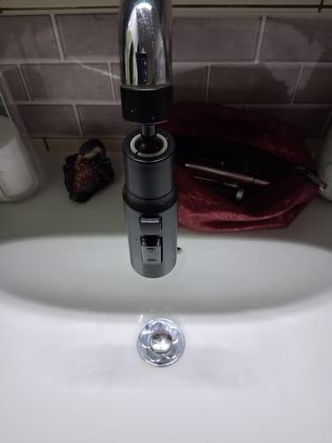 Customer photo review of Universeller Wasserhahn Aufsatz