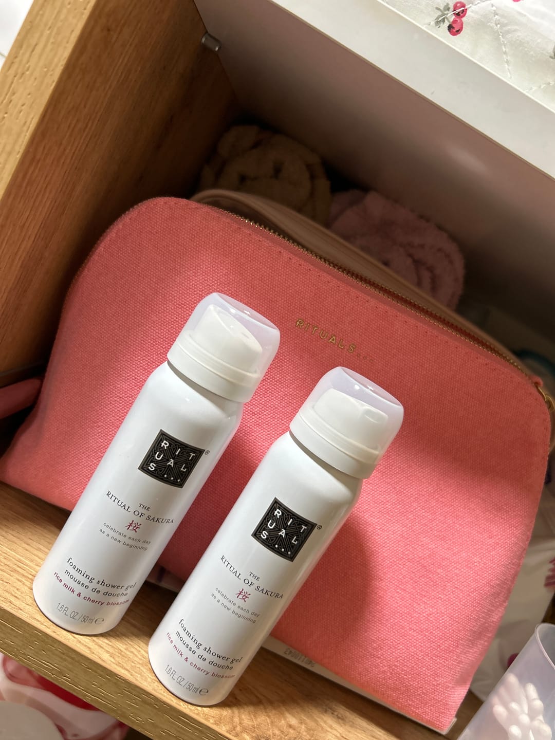 Customer photo review of Rituals The Ritual Of Sakura Pena za Tusiranje