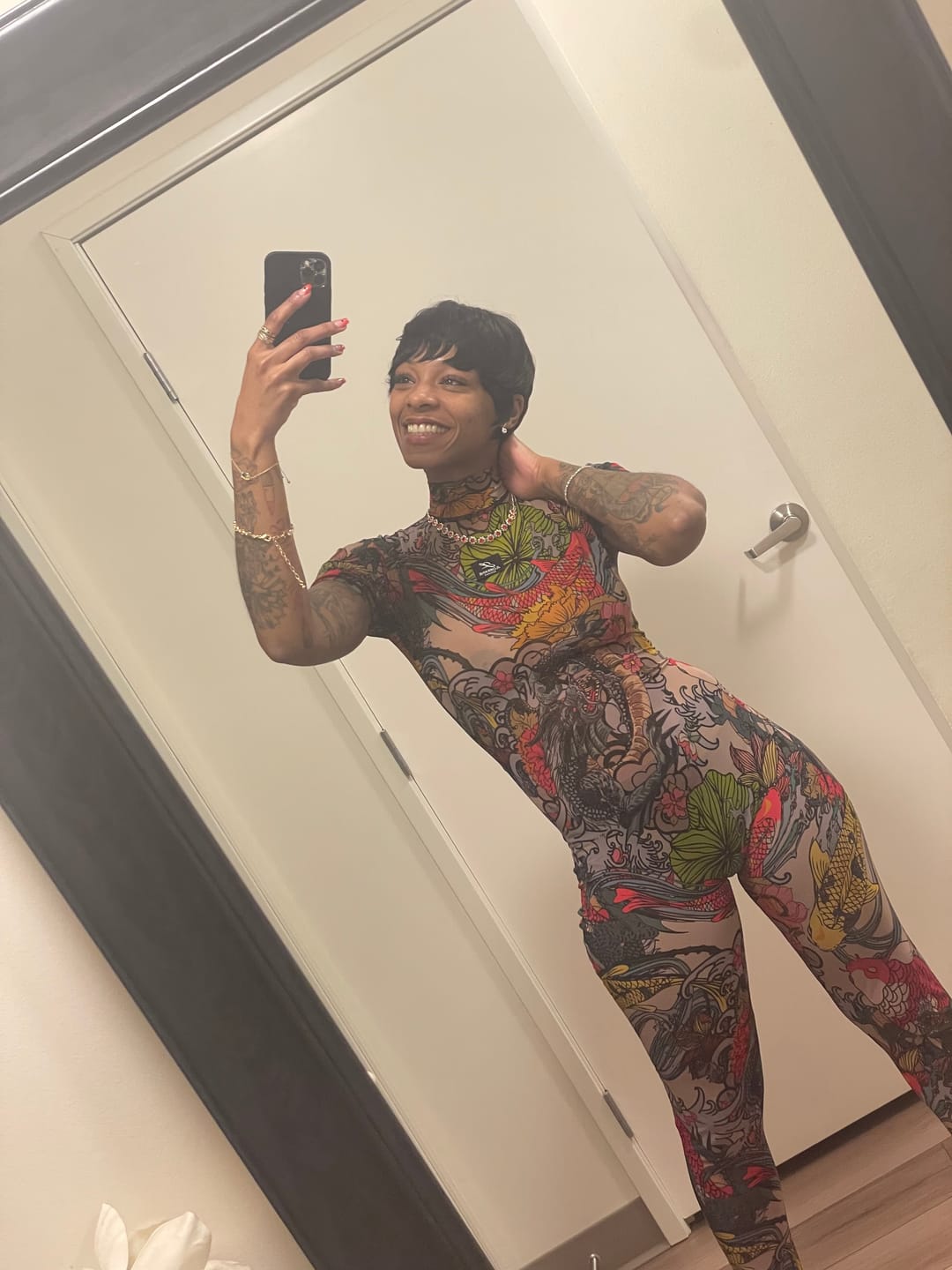 Customer photo review of Coi Jumpsuit