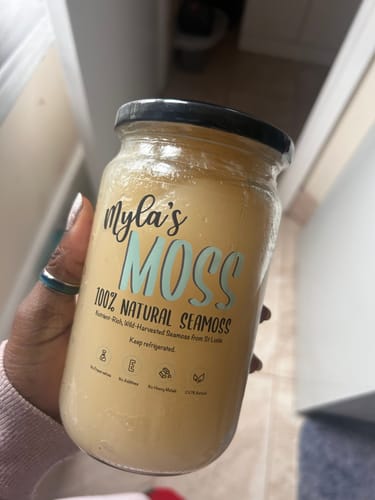 Customer photo review of Seamoss Gel (340ml)