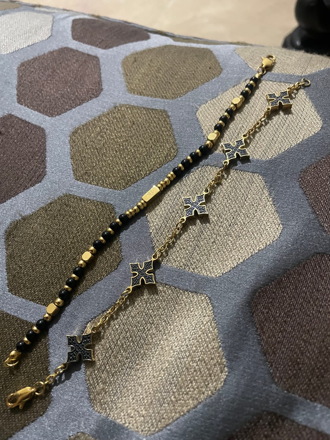 Customer photo review of DIAMOND VAN CLEEF BRACELET - GOLD