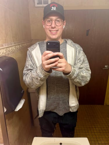 Customer photo review of Lord Forgive Me (White/Black)