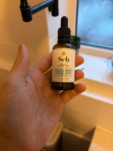 Customer photo review of Seb Natural Calming Serum