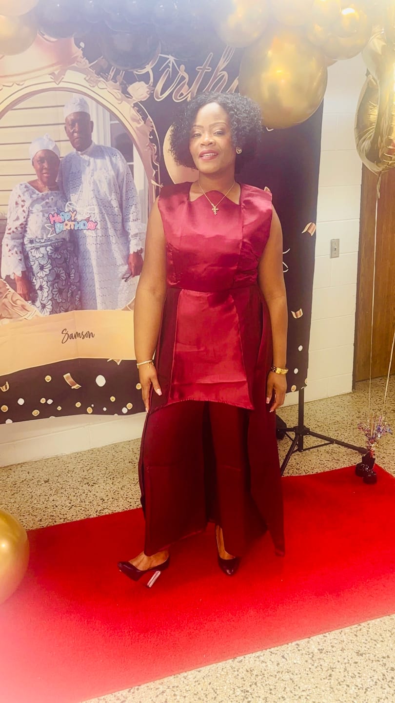 Customer photo review of Elizabeth Majesté Jumpsuit