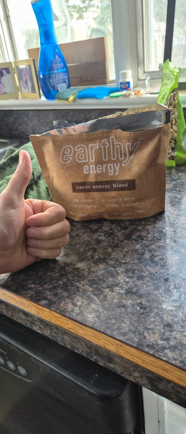 Customer photo review of earthy energy - 30 drinks