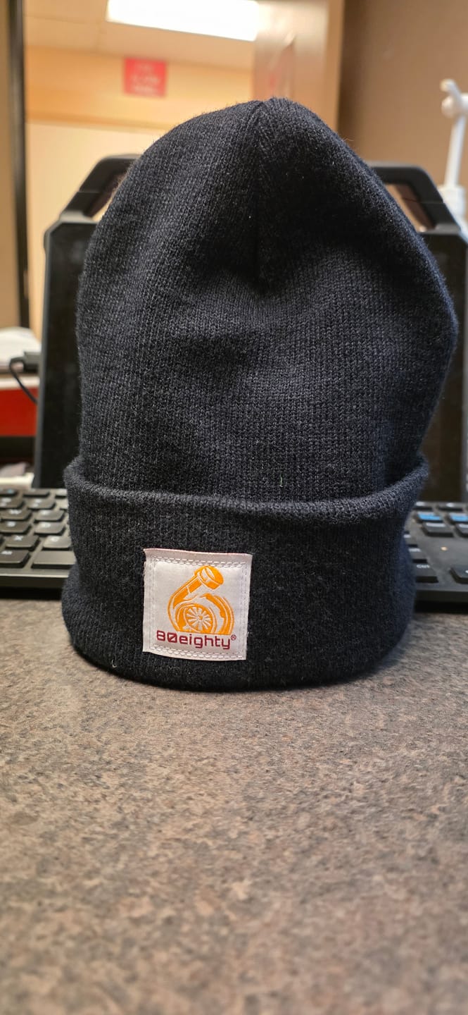 Customer photo review of 80eighty® Black HeartCars Beanie