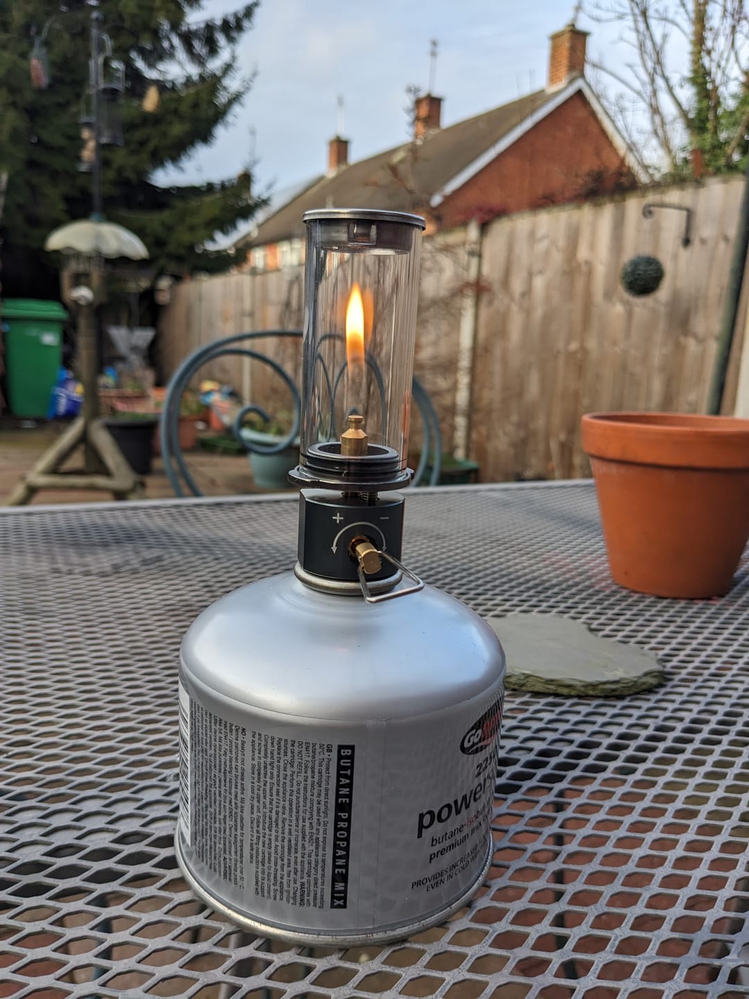 Customer photo review of Dreamlike Fuel-Powered Camping Lantern | Compact Outdoor Tent Light, Durable & Energy-Efficient, Battery-Free for Hiking & Adventures