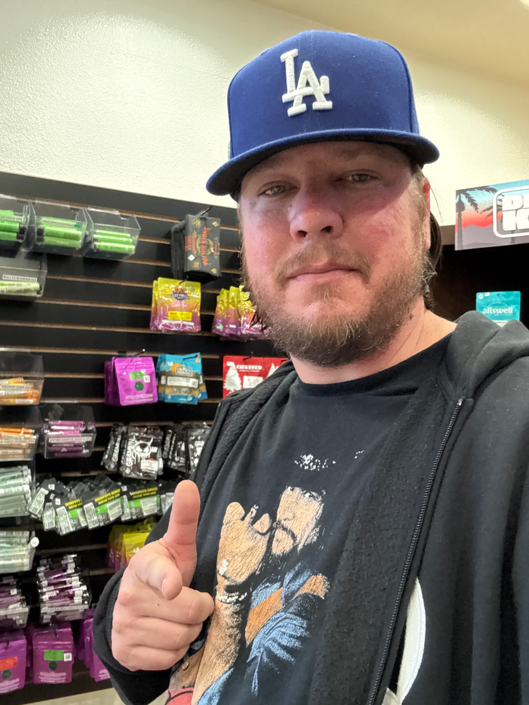 Customer photo review of Waylon Jennings Fan Club Subscription Tee Shirt Box