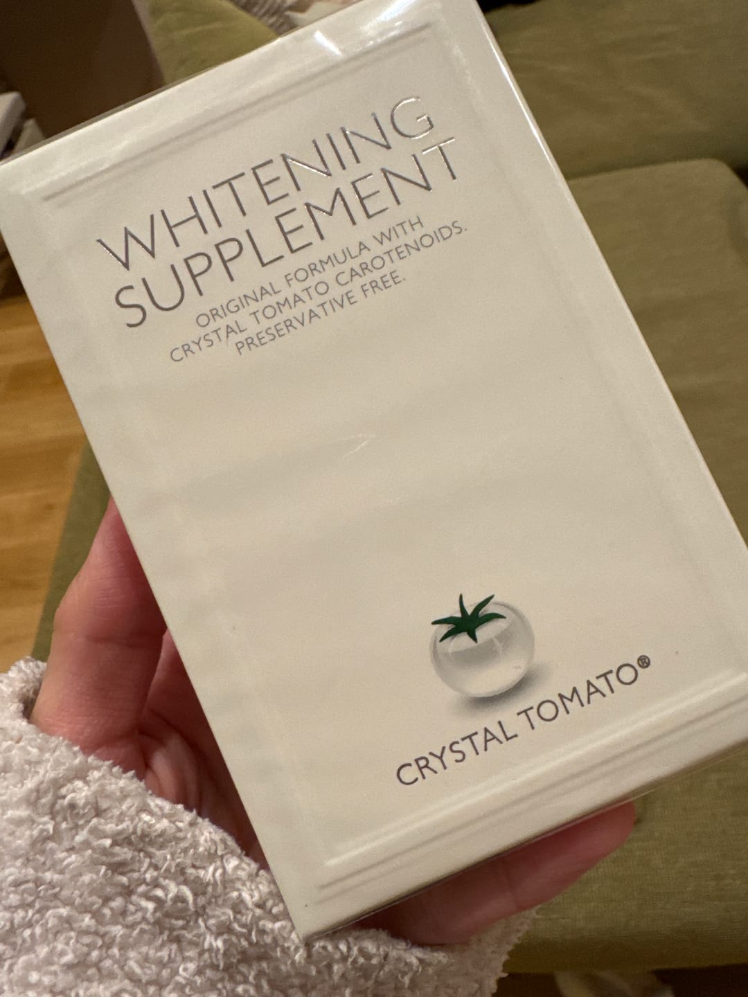 Customer photo review of 最大¥16,350OFF クリスタルトマト®美白サプリメント【正規取扱店】
