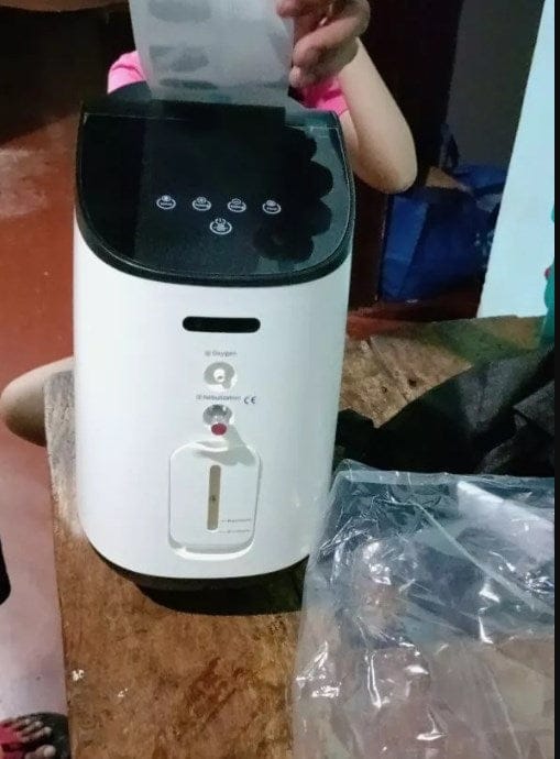 Customer photo review of VARON 1-7L/min Home Oxygen Concentrator VH-2