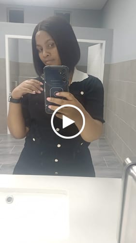 Customer video review of Natural Vietnamese SDD Bone Straight Closure