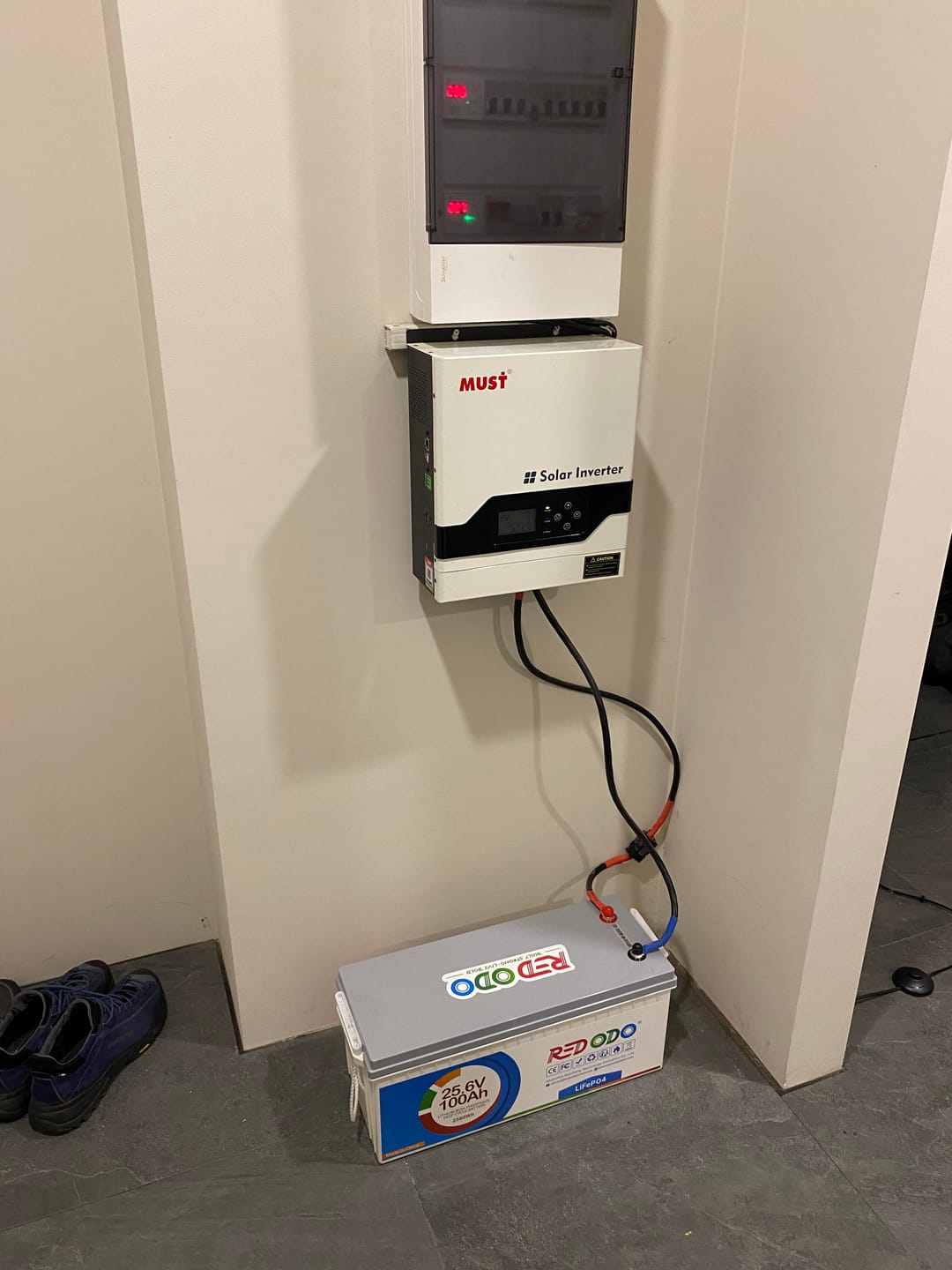Customer photo review of 【Україна】0% ПДВ - Redodo 24V 100Ah акумулятор LiFePO4 глибокого циклу BMS 100A