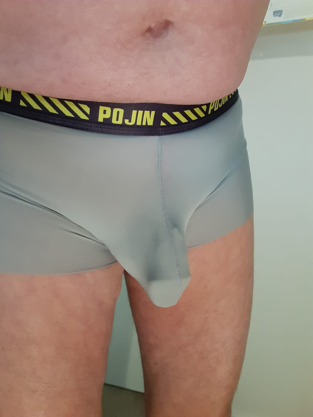 Customer photo review of Men's Cooling Separate Pouch Boxer Briefs Dual Pouch Underwear