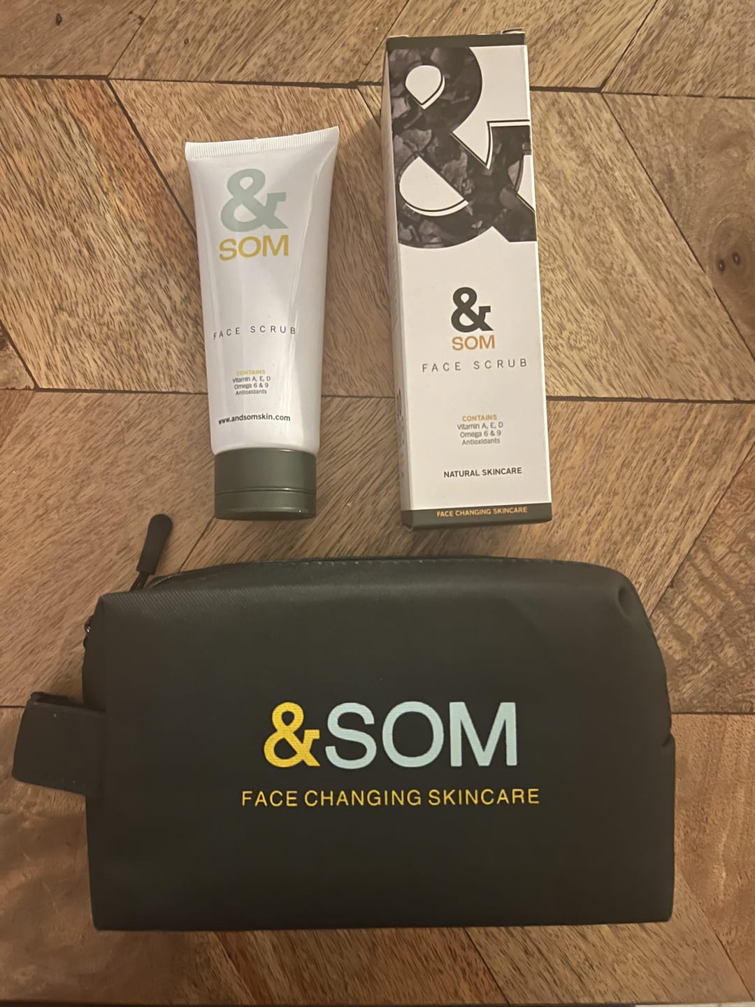 Customer photo review of Charcoal Face Scrub