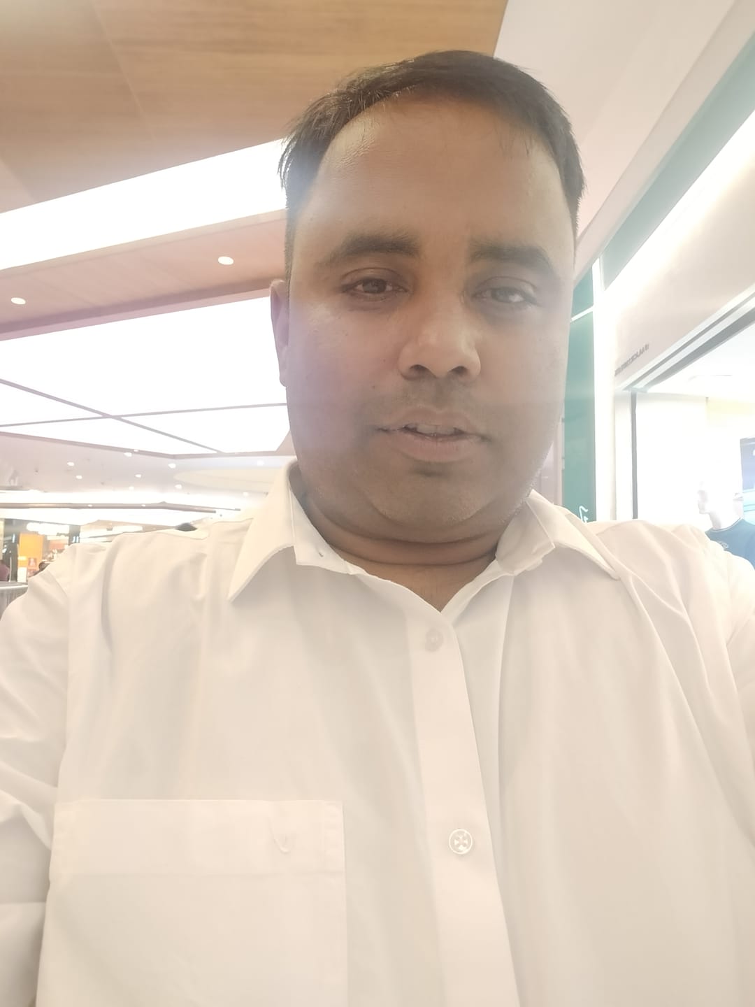 Customer photo review of Good Luck - 100% Cotton Formal White Shirt Pack Of 2 Combo For Men | Uathayam