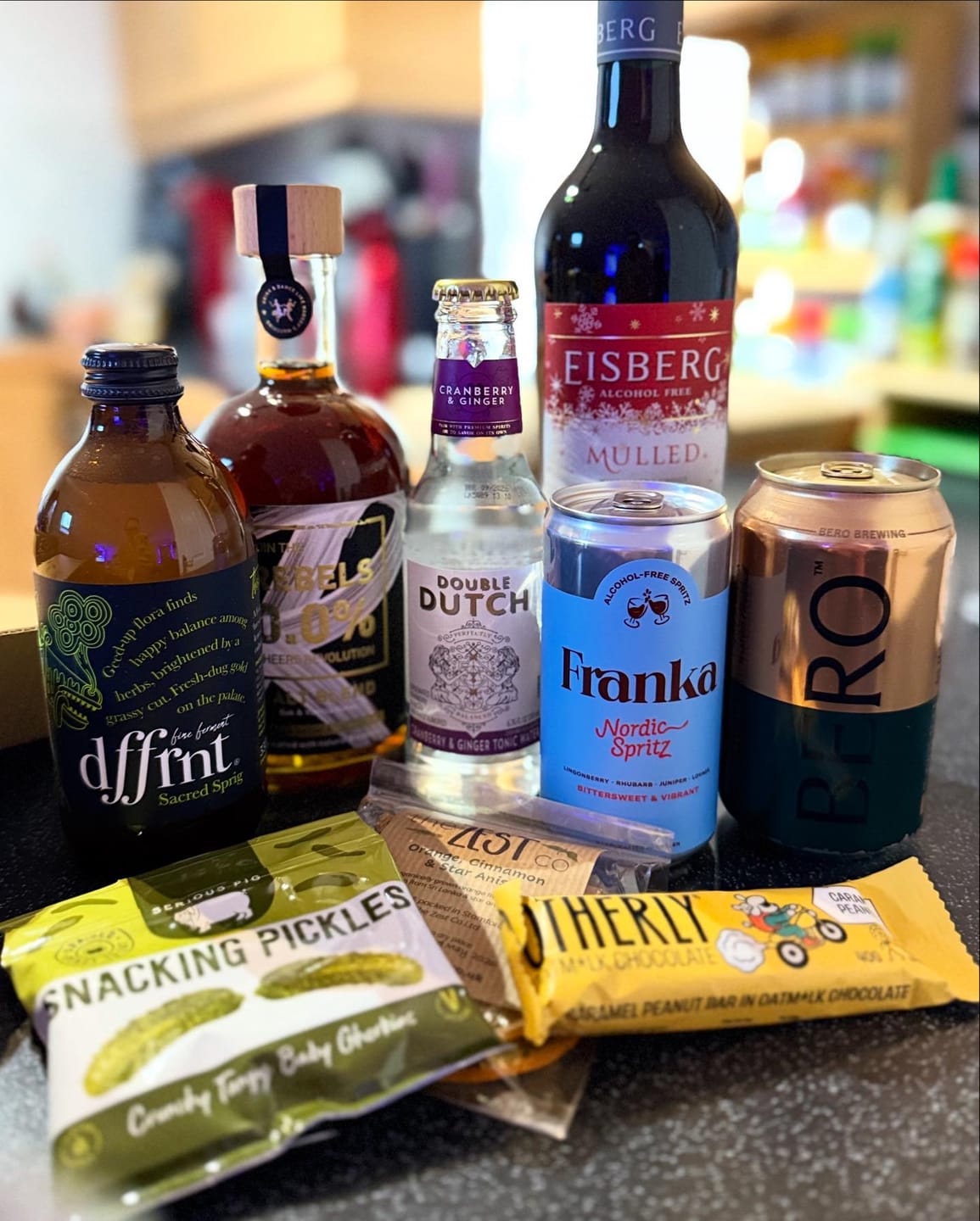 Customer photo review of Monthly, Bi-Monthly or Quarterly JOMO Box 🍸