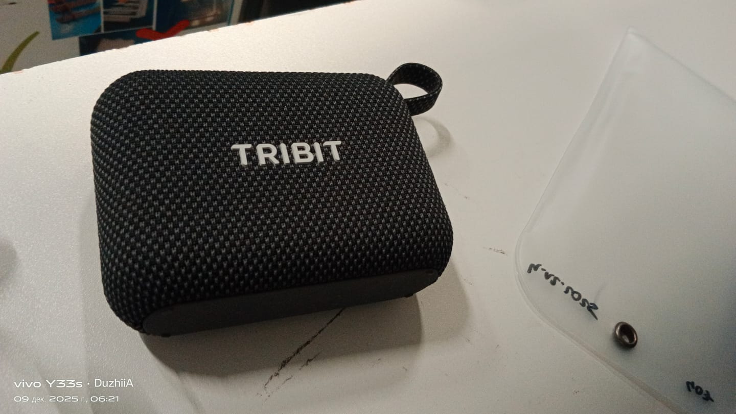 Customer photo review of TRIBIT PocketGo Portable Bluetooth Speaker