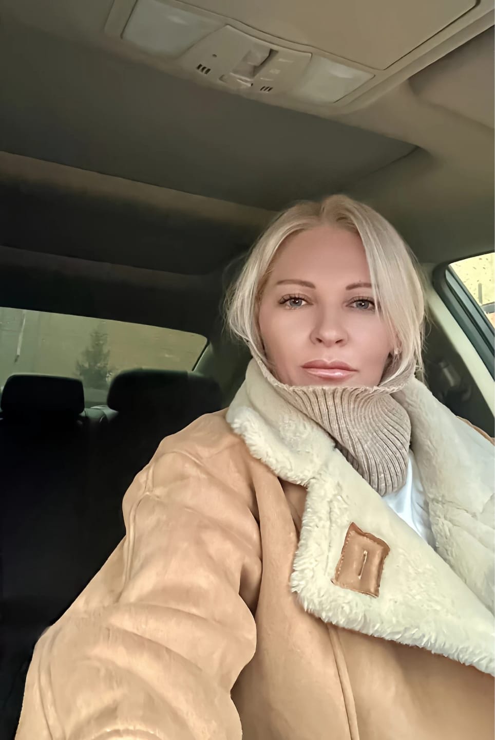Customer photo review of Laura Faux Leather Jacket