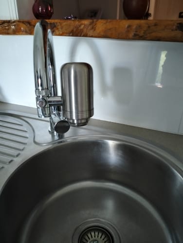 Customer photo review of 🇦🇺 BlissfulHome EcoPure™ 304 Stainless Steel Tap Water Filter