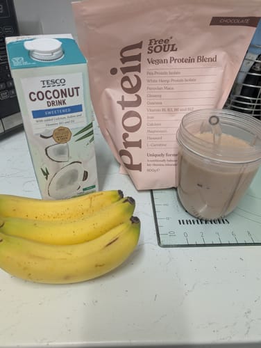 Customer photo review of Vegan Protein Blend
